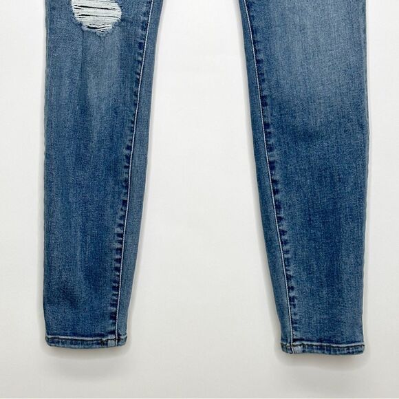 Good American Good Waist High Rise Skinny Jeans Blue 531 Size 0/25 - Picture 7 of 10